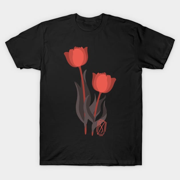 Tulips T-Shirt by Pastel.Punkk